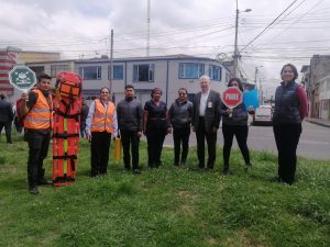 simulacro de evacuacion sst